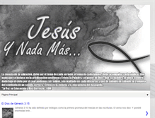 Tablet Screenshot of jesusynadamas.com